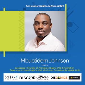 MBUOTIDEM JOHNSON ANIMATION SUPERVISOR ON ANIMATION DU MONDE 2018 WINNING PITCH