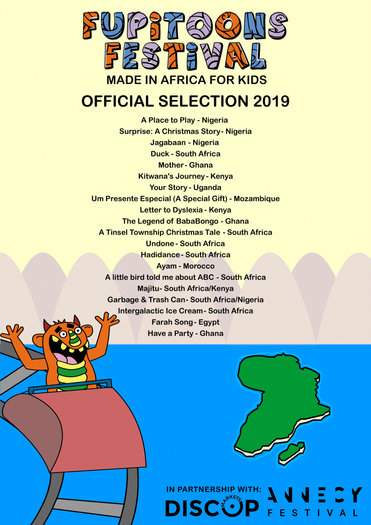 FUPiTOONS FESTiVAL 2019 OFFICIAL SELECTION